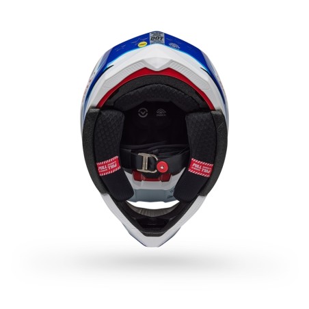 Casco BELL Moto-10 Spherical - Tomac 25 Gloss Blue/White