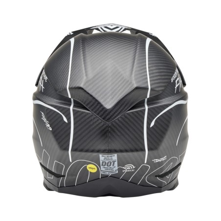 Casco BELL Moto-10 Spherical Mips - Fasthouse Raven Matte Black/White