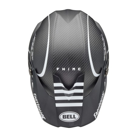 Casco BELL Moto-10 Spherical Mips - Fasthouse Raven Matte Black/White