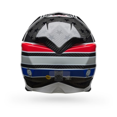 Casco BELL Moto-10 Spherical - RSD Old Glory Gloss Red/Blue