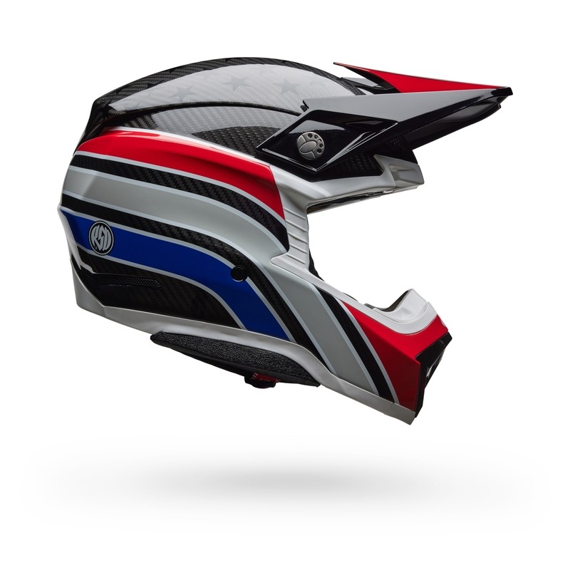 Casco BELL Moto-10 Spherical - RSD Old Glory Gloss Red/Blue