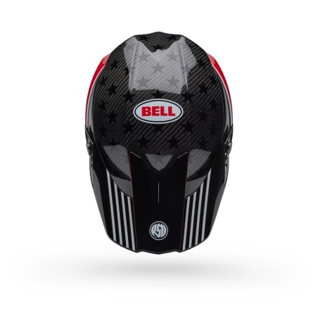Casco BELL Moto-10 Spherical - RSD Old Glory Gloss Red/Blue