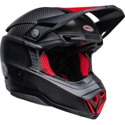 Casco BELL Moto-10 Spherical - Satin/Gloss Black/Red 2