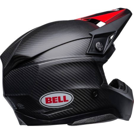 Casco BELL Moto-10 Spherical - Satin/Gloss Black/Red