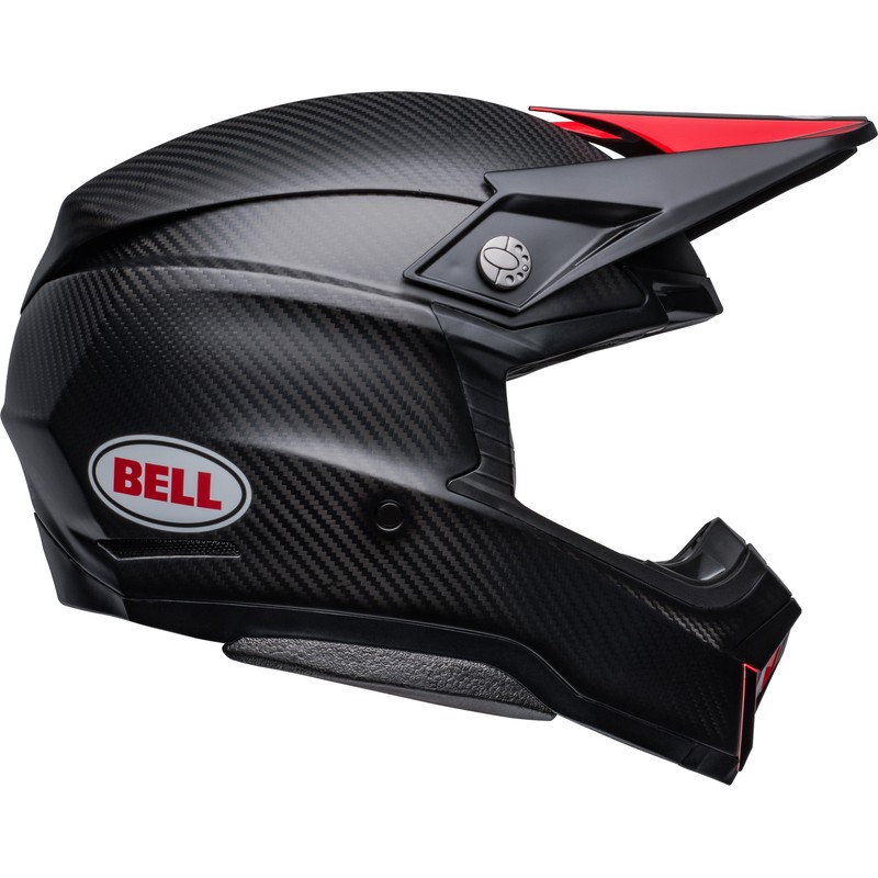 Casco BELL Moto-10 Spherical - Satin/Gloss Black/Red