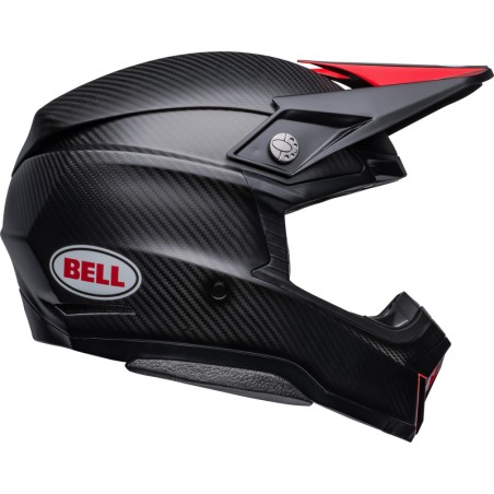 Casco BELL Moto-10 Spherical - Satin/Gloss Black/Red