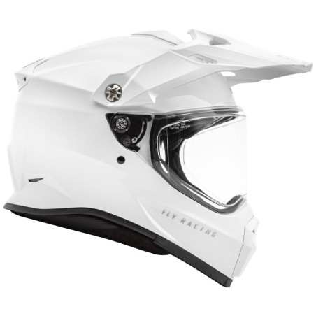 Casco FLY RACING Trekker Solid - Blanco