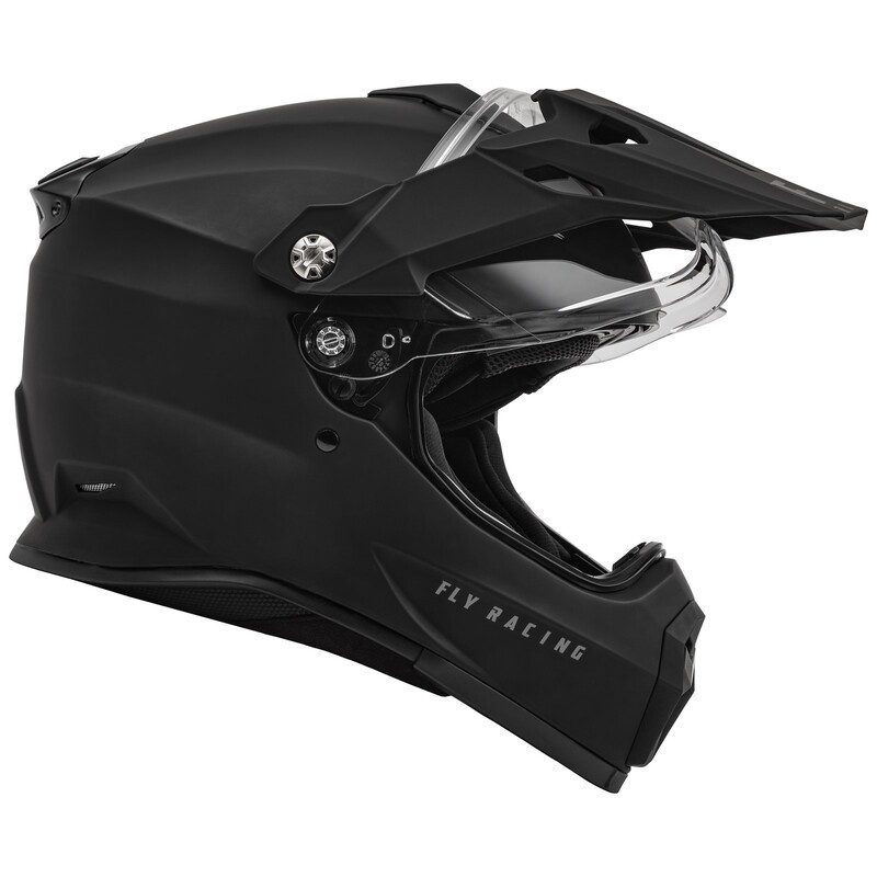 Casco FLY RACING Trekker Solid - Negro mate