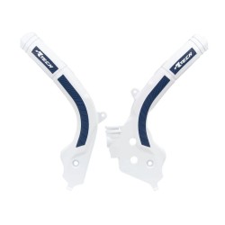 Protector de Chasis Bi-Material RACETECH Blanco / Azul