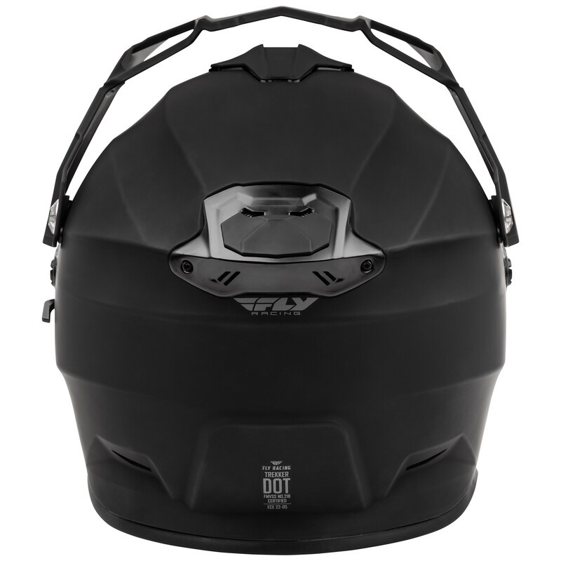Casco FLY RACING Trekker Solid - Negro mate