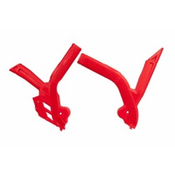 Protector de Chasis Bi-Material RACETECH Rojo 2