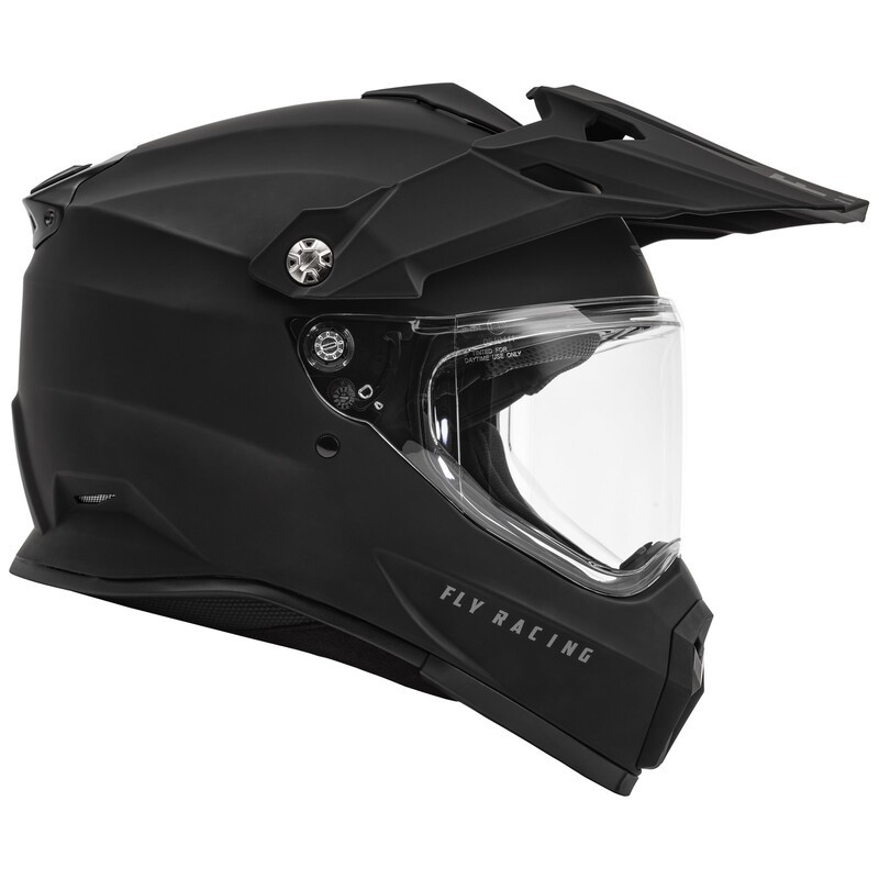 Casco FLY RACING Trekker Solid - Negro mate
