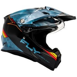 Casco FLY RACING Trekker Kryptek Conceal - Pizarra / Negro / Rojo 2