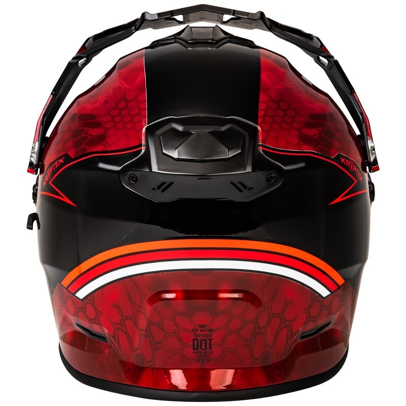 Casco FLY RACING Trekker Kryptek Conceal - Rojo / Negro