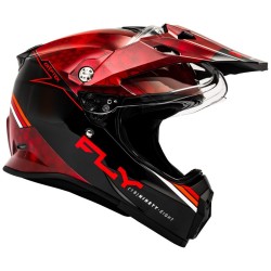 Casco FLY RACING Trekker Kryptek Conceal - Rojo / Negro 2