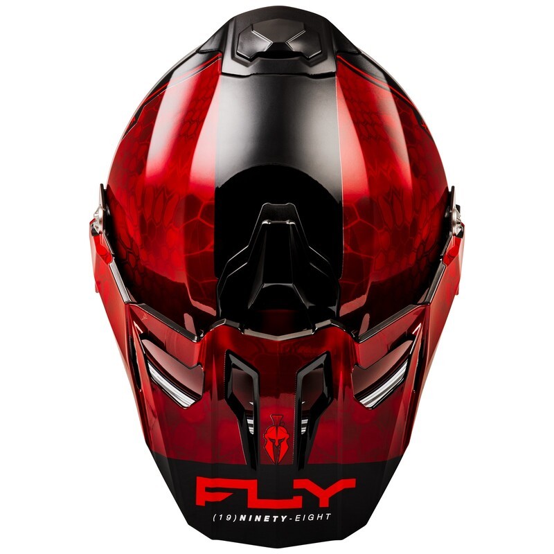 Casco FLY RACING Trekker Kryptek Conceal - Rojo / Negro