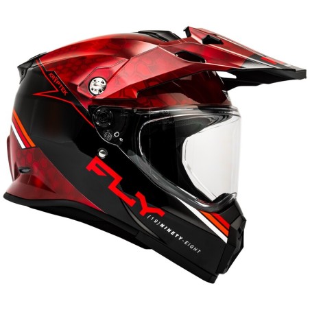 Casco FLY RACING Trekker Kryptek Conceal - Rojo / Negro