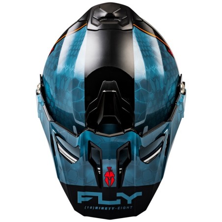 Casco FLY RACING Trekker Kryptek Conceal - Pizarra / Negro / Rojo