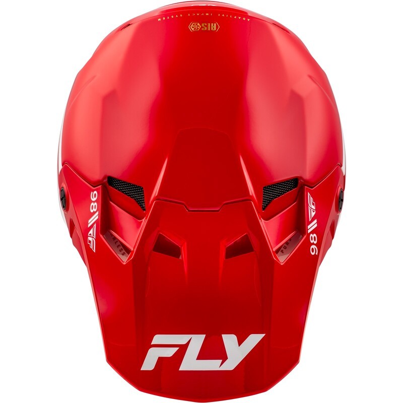 Casco FLY RACING Formula CC Objective - Rojo / Blanco