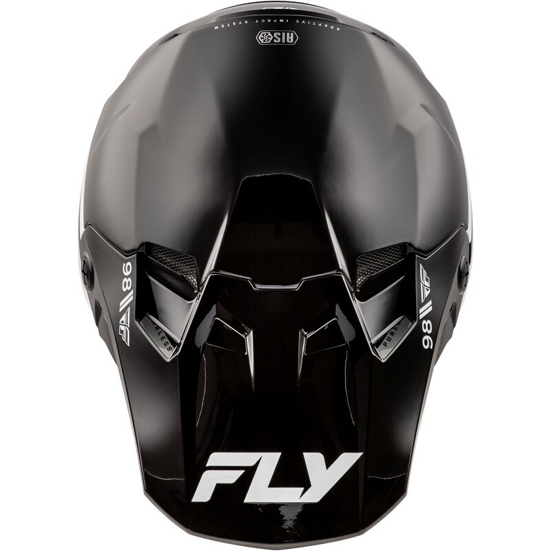Casco FLY RACING Formula CC Objective - Negro / Blanco