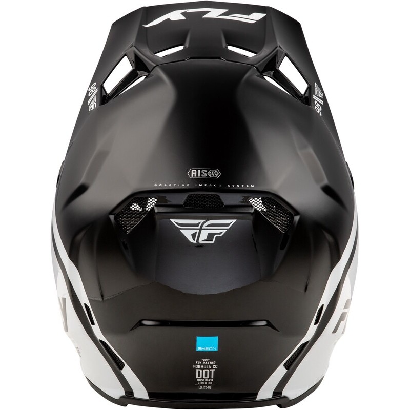 Casco FLY RACING Formula CC Objective - Negro / Blanco