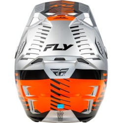 Casco FLY RACING Formula CP Slice - Gris / Naranja / Negro 2