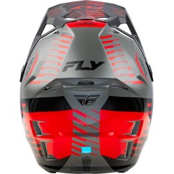 Casco FLY RACING Formula CP Slice - Gris / Rojo / Negro 2