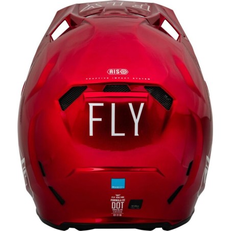FLY RACING Formula CC Centrum Helmet Metallic Red/White MD