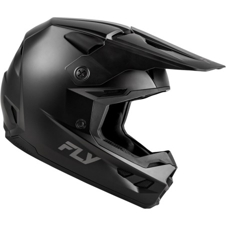 Casco infantil FLY RACING Kinetic Solid - Negro mate