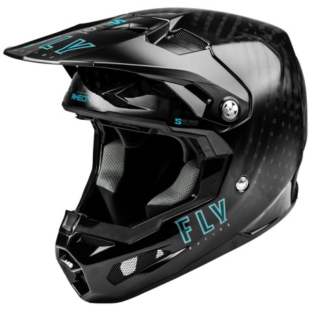 Casco infantil FLY RACING Formula S Carbon Solid - Negro
