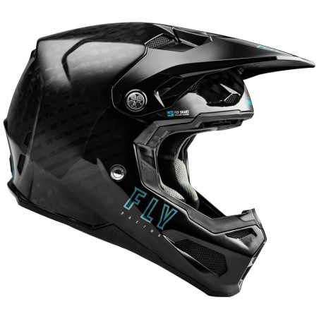 Casco infantil FLY RACING Formula S Carbon Solid - Negro