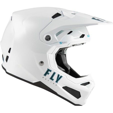 Casco infantil FLY RACING Formula S Carbon Solid - Blanco
