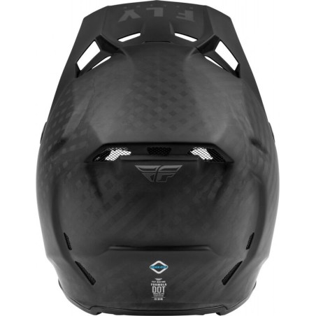 Casco infantil FLY RACING Formula Carbon Solid - Carbono Negro Mate