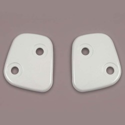 Kit de placas visera ARAI (TOUR-X4), AFRICA Blanco