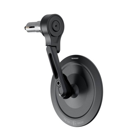 Retrovisor contrapeso de manillar HIGHSIDER pro Montana-Slim - corto - negro