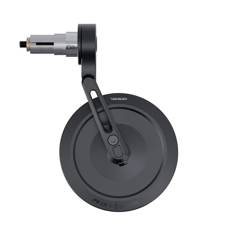 Retrovisor contrapeso de manillar HIGHSIDER pro Montana-Slim - corto - negro