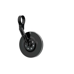 Retrovisor contrapeso de manillar HIGHSIDER pro Conero - corto - negro