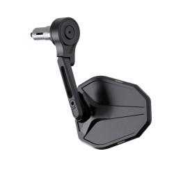 Retrovisor contrapeso de manillar HIGHSIDER pro Victory-Slim - corto - negro