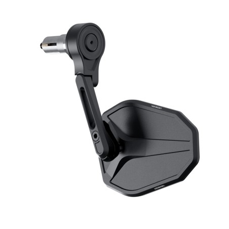 Retrovisor contrapeso de manillar HIGHSIDER pro Victory-Slim - corto - negro