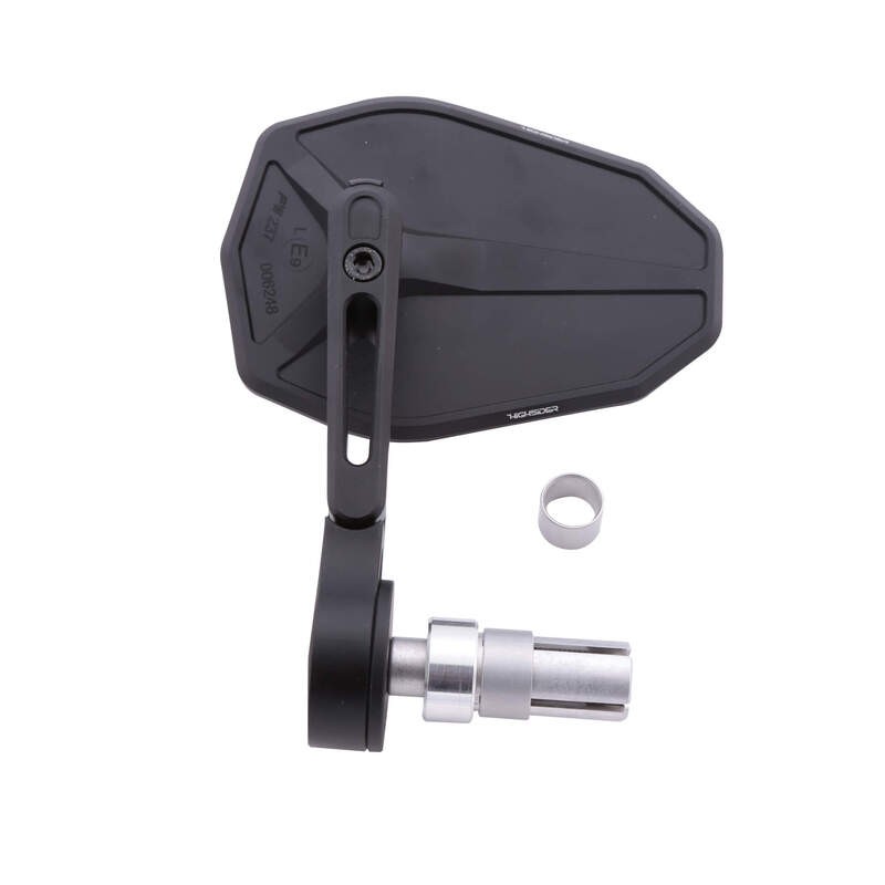 Retrovisor contrapeso de manillar HIGHSIDER pro Victory-Slim - corto - negro