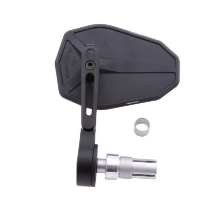 Retrovisor contrapeso de manillar HIGHSIDER pro Victory-Slim - corto - negro