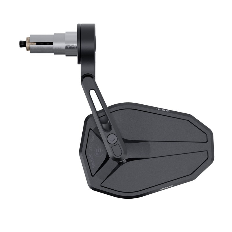 Retrovisor contrapeso de manillar HIGHSIDER pro Victory-Slim - corto - negro