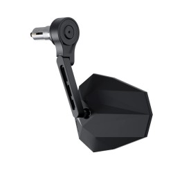 Retrovisor contrapeso de manillar HIGHSIDER pro Stealth-X5 Evo - corto - negro
