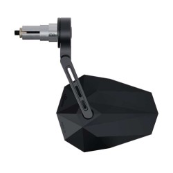 Retrovisor contrapeso de manillar HIGHSIDER pro Stealth-X5 Evo - corto - negro 2