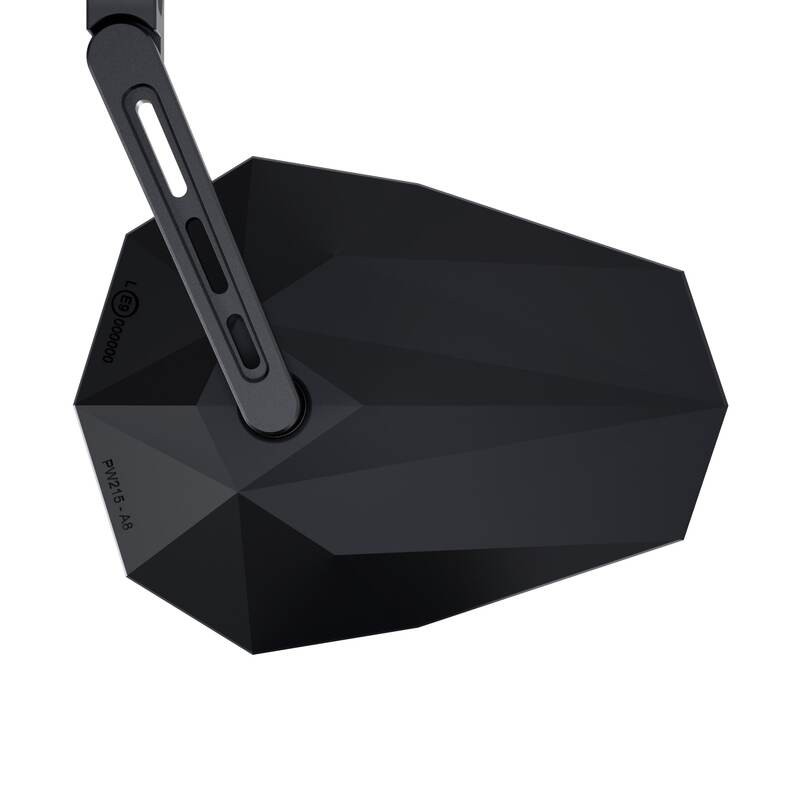 Retrovisor contrapeso de manillar HIGHSIDER pro Stealth-X5 Evo - corto - negro