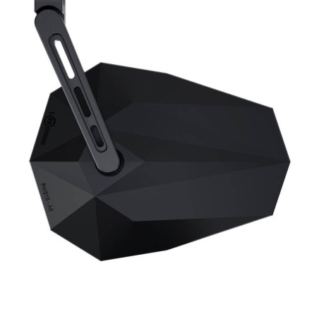 Retrovisor contrapeso de manillar HIGHSIDER pro Stealth-X5 Evo - corto - negro