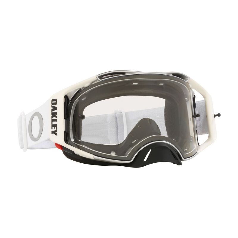 Gafas OAKLEY Airbrake MX - Tuff Blocks White / Lente Transparente