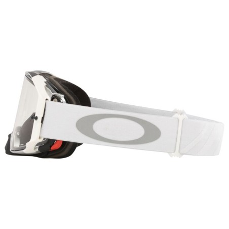 Gafas OAKLEY Airbrake MX - Tuff Blocks White / Lente Transparente