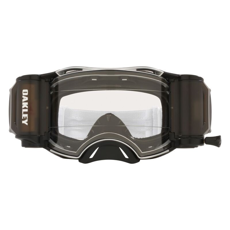 Gafas OAKLEY Airbrake MX - Tuff Blocks White Race-Ready Roll-Off / Lente transparente
