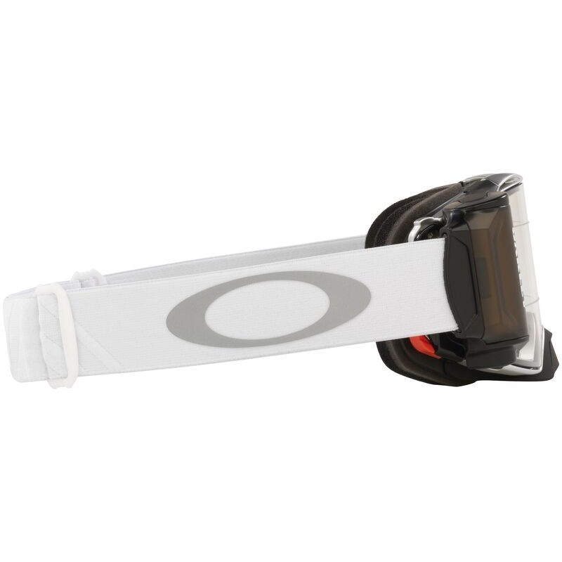 Gafas OAKLEY Airbrake MX - Tuff Blocks White Race-Ready Roll-Off / Lente transparente
